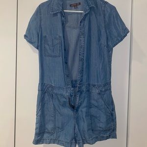 Level 99 denim romper